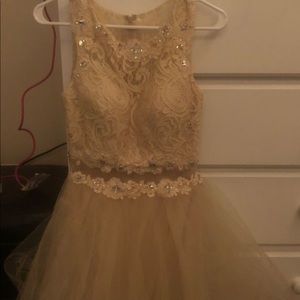Nude dama dress